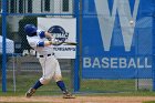 Baseball vs CGA  Wheaton College Baseball vs Coast Guard Academy during game one of the NEWMAC semi-finals playoffs. - (Photo by Keith Nordstrom) : Wheaton, baseball, NEWMAC